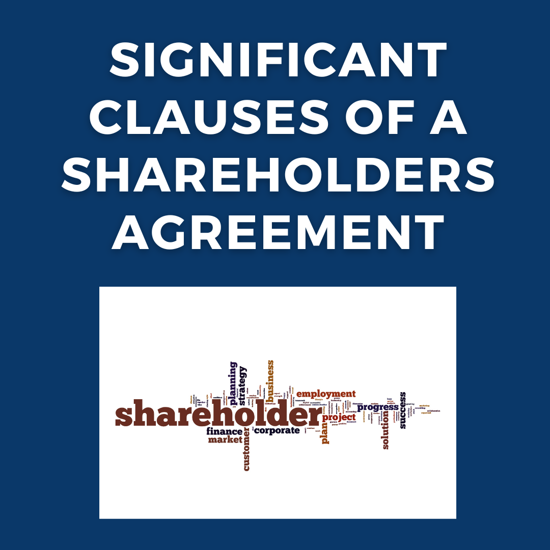 Significant clauses of a Shareholders Agreement