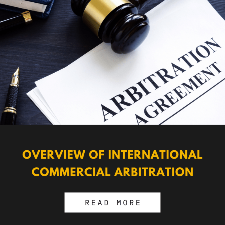 international commercial arbitration assignment