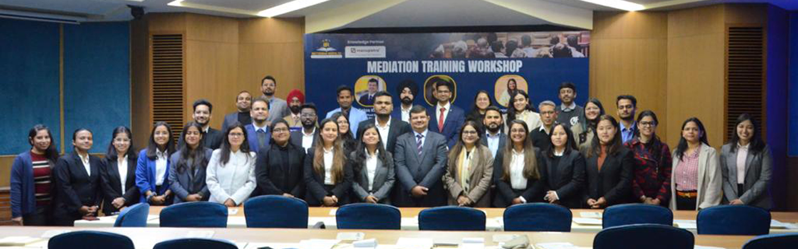 Mediation Training Workshop Conducted at Indian Habitat Centre, Delhi with Manupatra