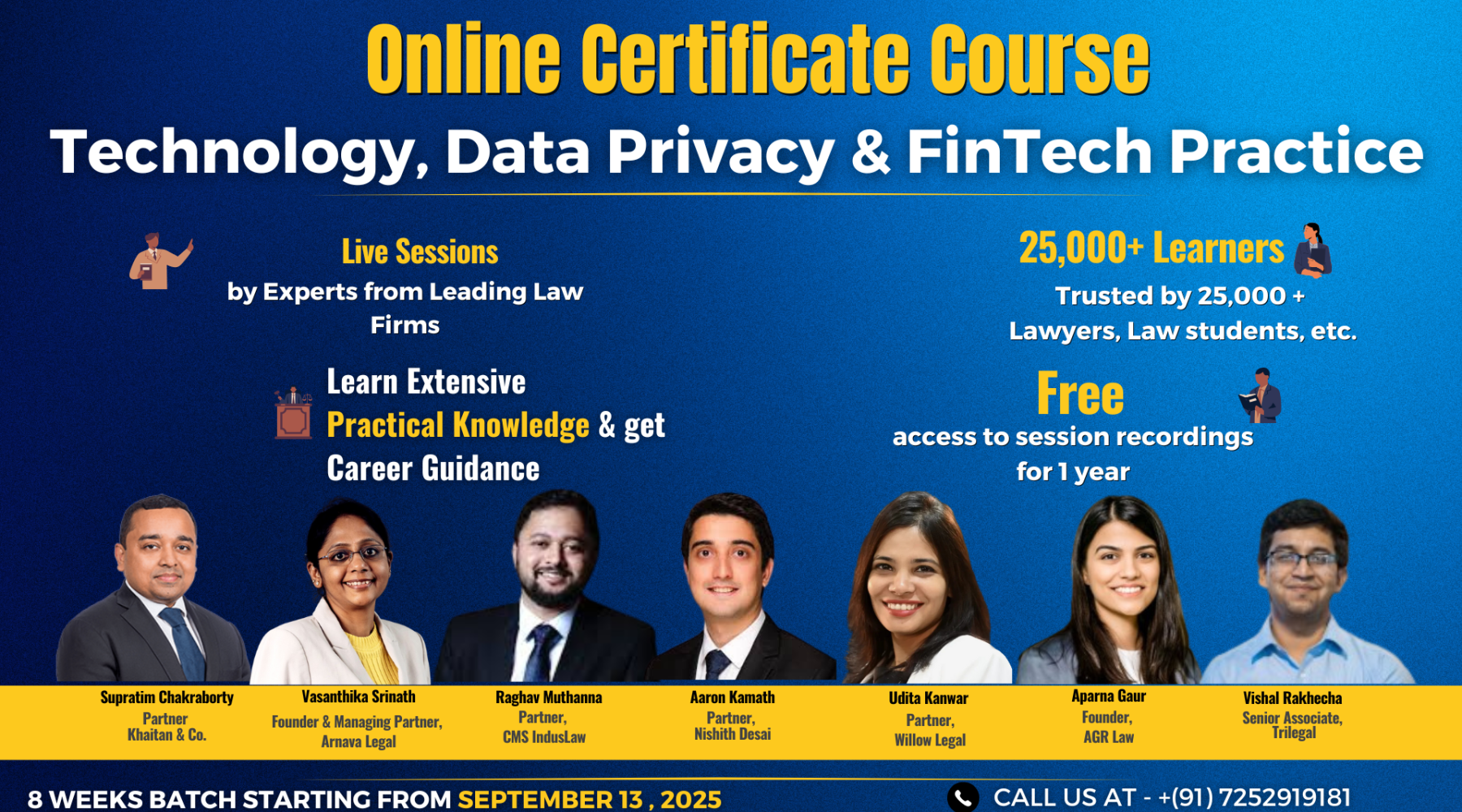 Technology & FinTech Laws Course - BETTERING RESULTS
